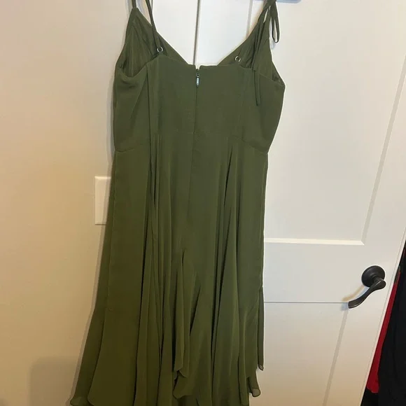 Barbie High Low Dress in Green - Picture 4 of 5